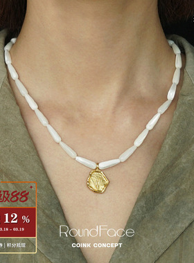 ROUNDFACESoft柔和串珠项链