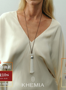 KHEMIAEva映流项链白水晶