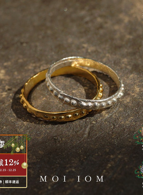 MOIIOM波点星石肌理戒指