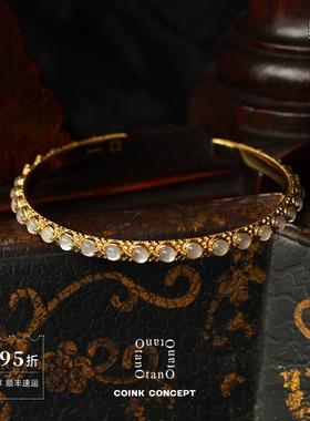 OTANO Astraios Bracelet 纯银宝石原创小众设计师复古高级感手镯