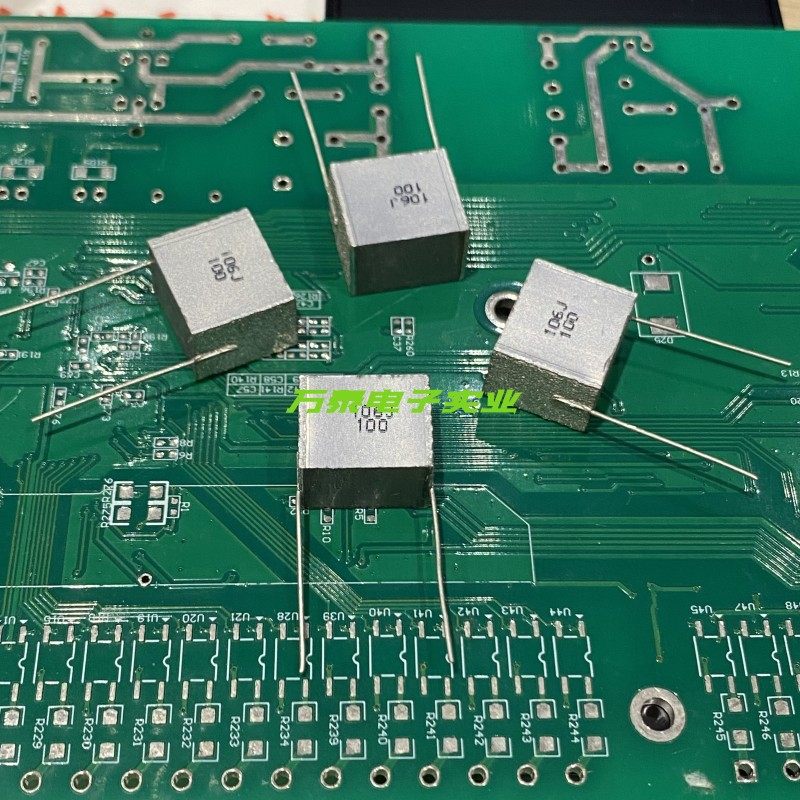 CL25法拉100V106J 10uF P15MM叠层千层糕耦合无感电容 C252A106J6