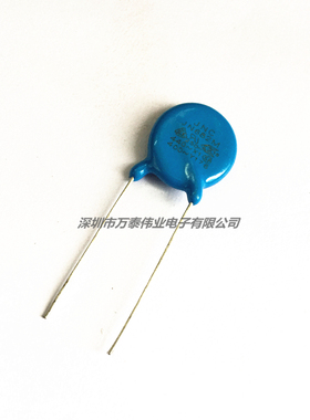 JNC安规Y2电容400V682M 6.8NF 片径14MM 脚巨10MM交流AC电容