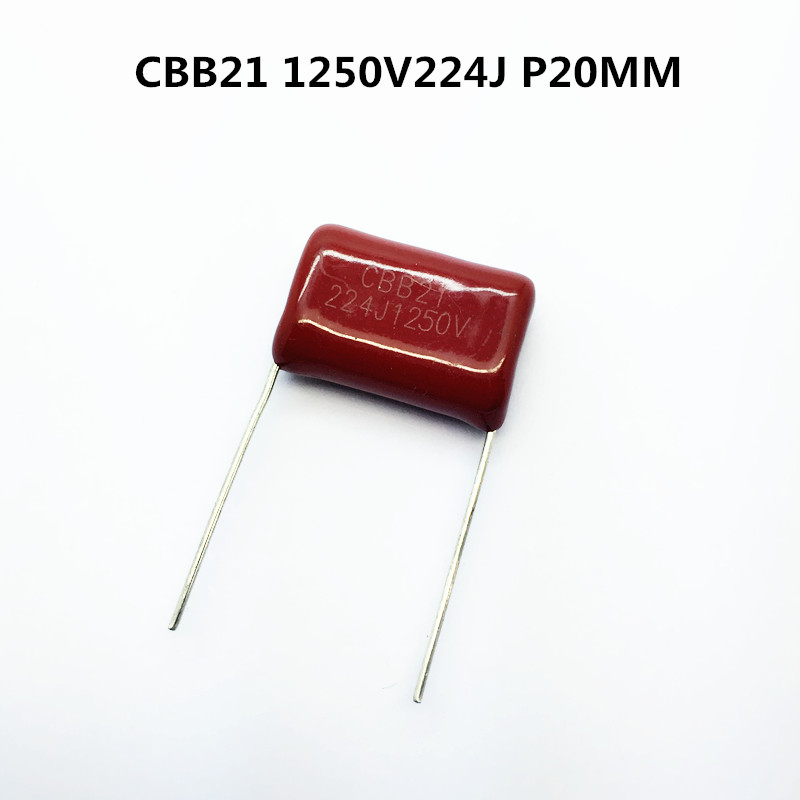 CBB21薄膜电容器1250V224J 0.22UF 220NF P20MM