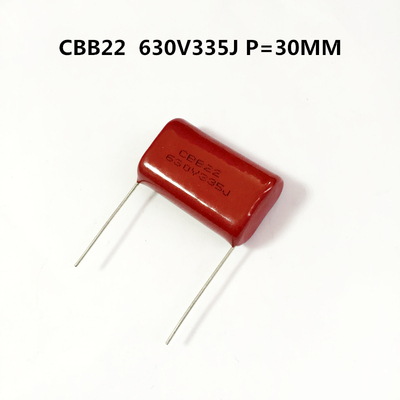 CBB22金属化聚丙烯电容器630V335J 3.3uF P30MM