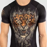 Venum Venom Tiger Anti-Feear колготки мужская коротка с коротким рукавом Jiu-Jitsu Sports Fitnes