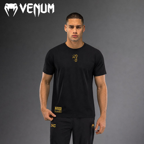 Venum毒液 x Mike Tyson泰森联名款圆领运动短袖健身训练男T恤棉