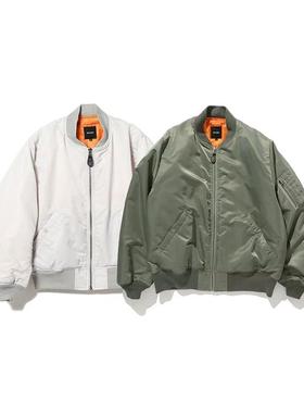 24AW BEAM MA-1尼龙防水棉服飞行夹克休闲宽松男女棒球服外套潮