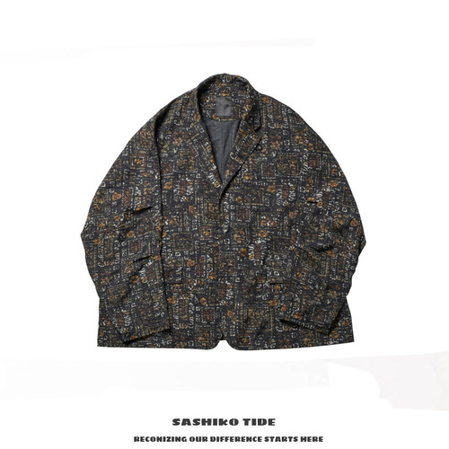休闲西服四季通用宽松版型