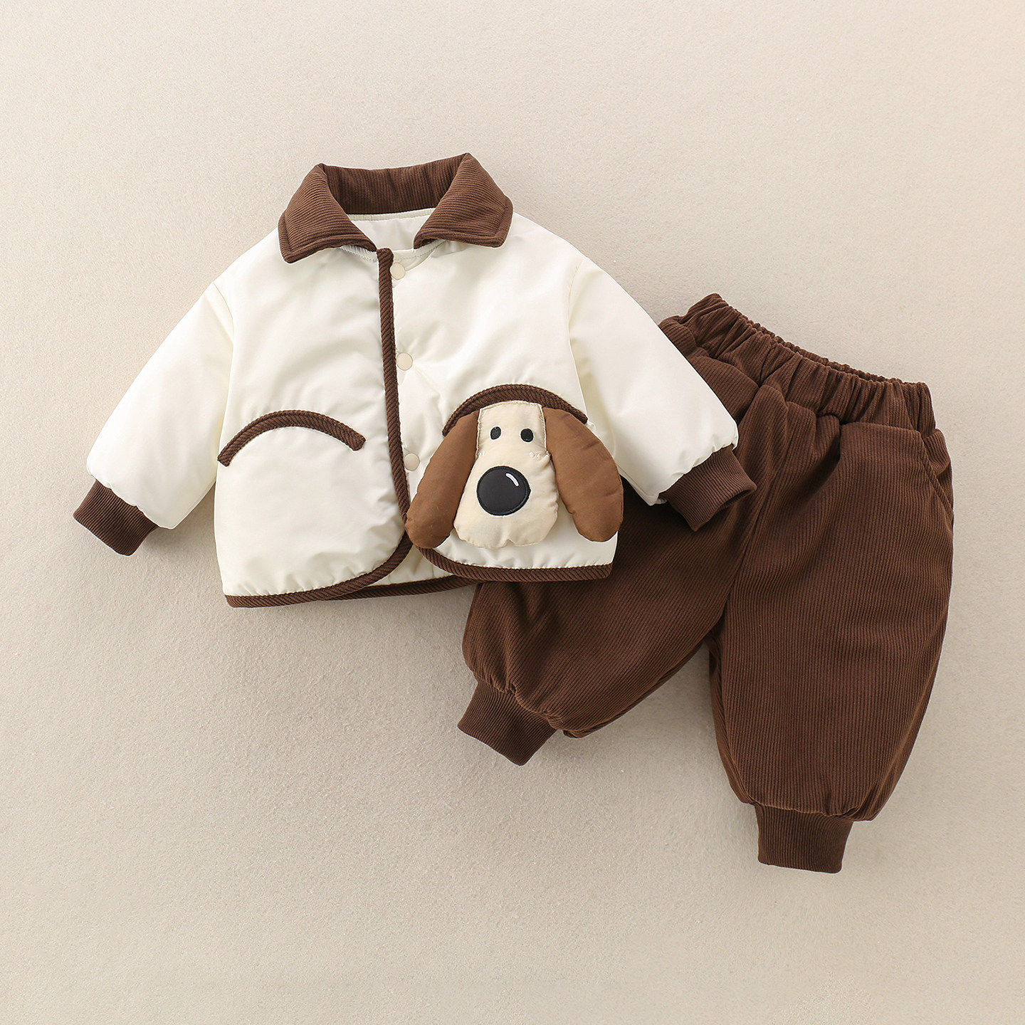 MXAG婴幼儿秋冬棉服套装