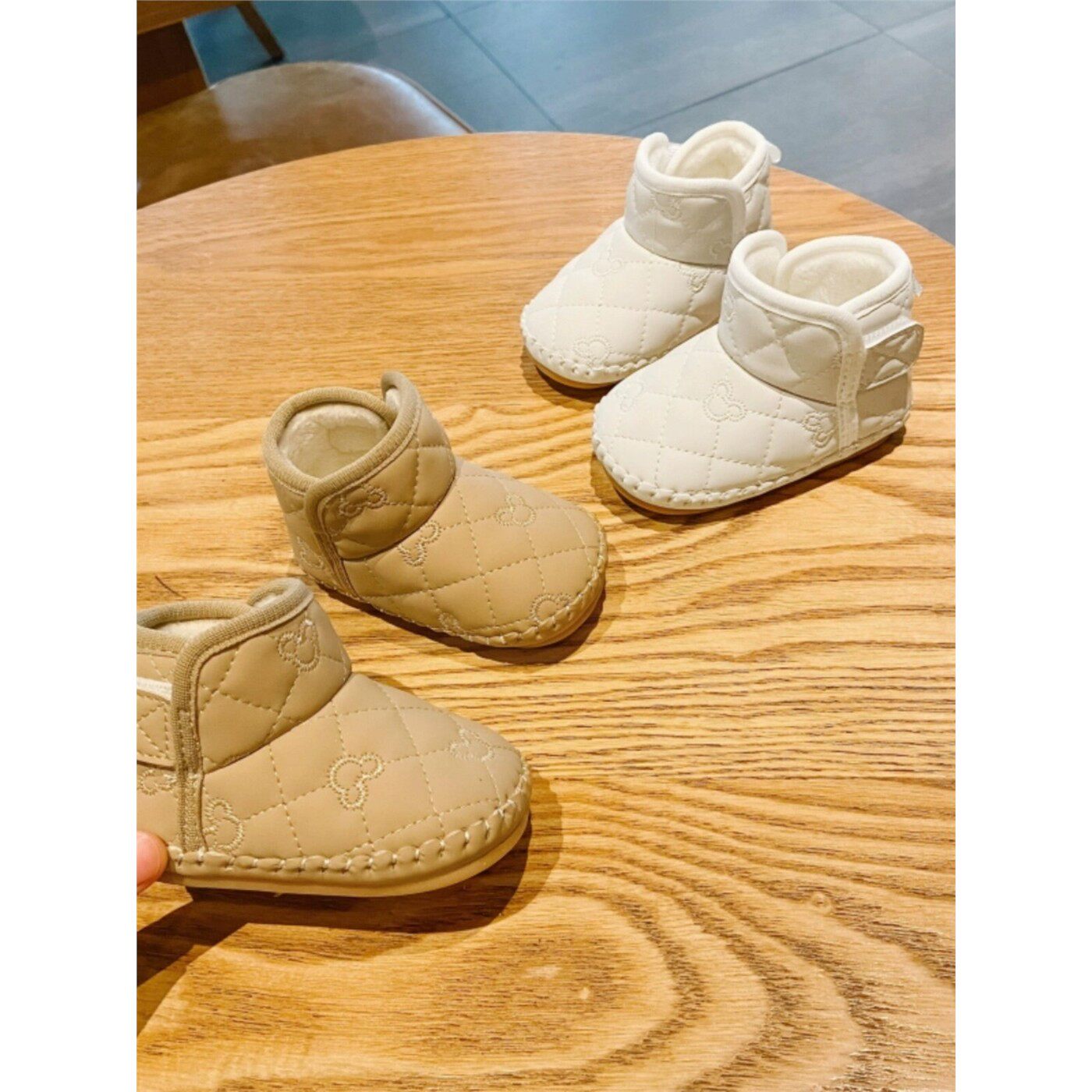 MXAG婴儿棉靴冬季软底不