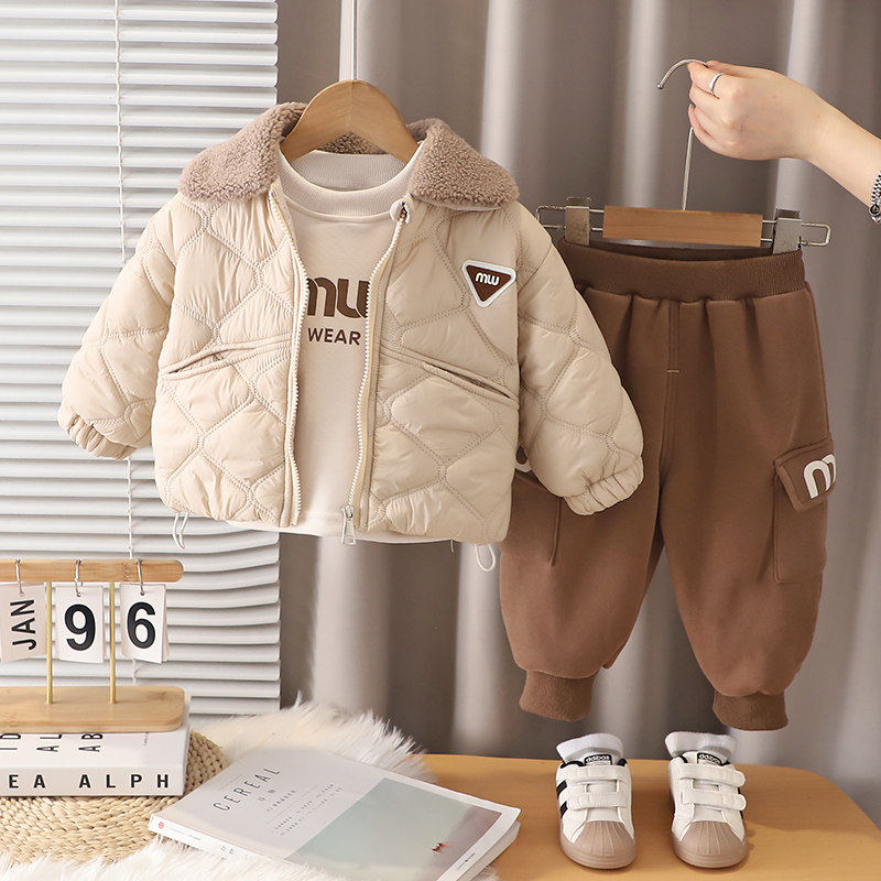 MXAG婴儿衣服冬季套装男