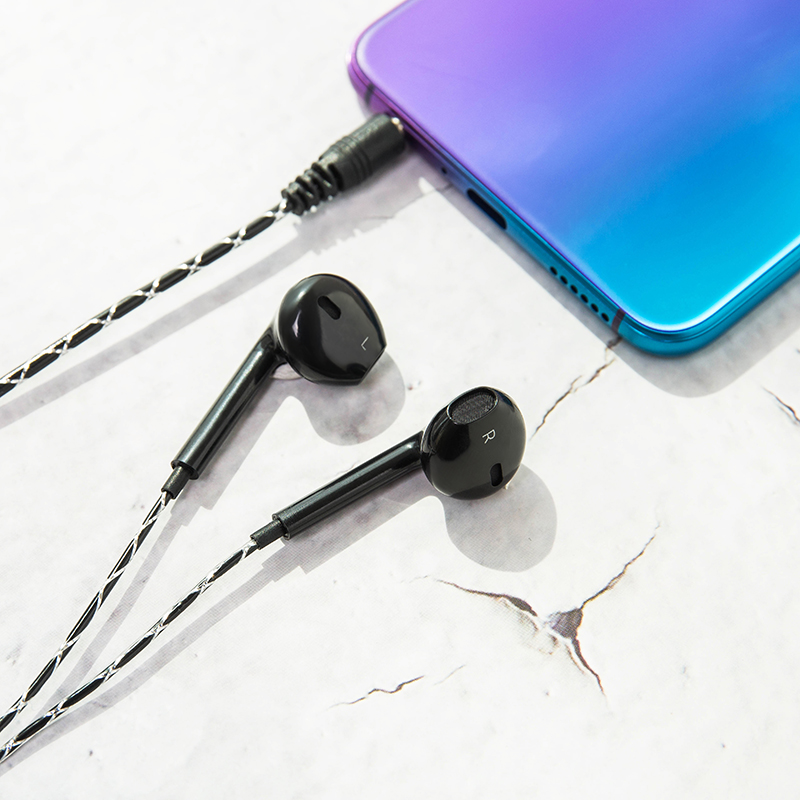 2米3米5米加长线水晶线耳机入耳式耳塞式手机笔记本电脑电视耳机