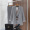 Light gray suit plastic one button+pants