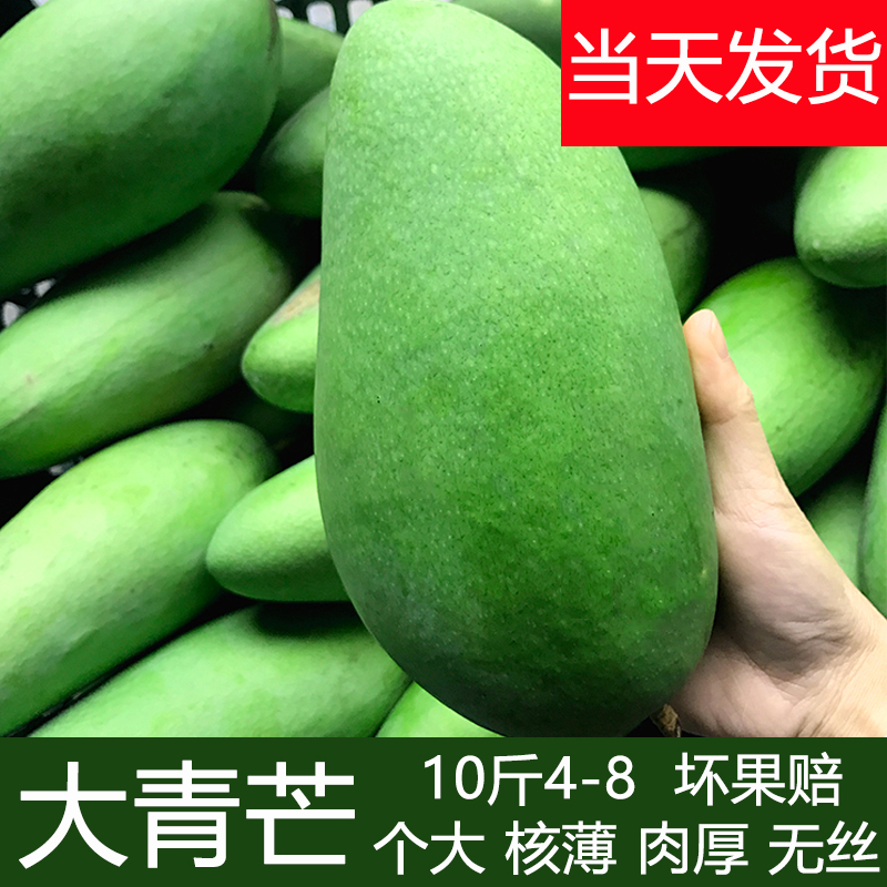 越南大青芒水果新鮮超甜包郵大青芒10斤特大當季整箱非貴妃芒玉芒