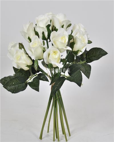 仿真玫瑰花婚庆背景墙排花摄影婚纱照道具家居客厅卧室餐厅装饰花