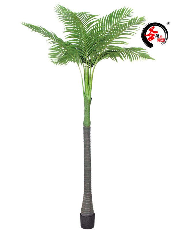 仿真槟榔树绿化植物树庭院风景假树酒店商场装饰大型落地摆件