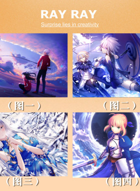 DIY数字油画Fate Sabe贞德命运之夜精美手绘颜色创意朋友生日礼物