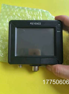 基恩士IV-M30触摸屏，拍，功能完好。24V DC供