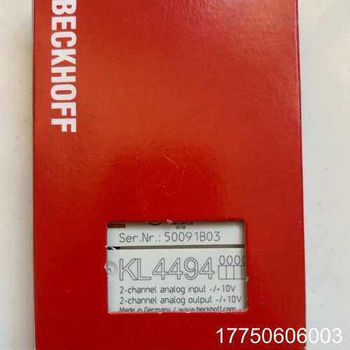 倍福模块 KL4494 正品 包装齐全 链拍 大