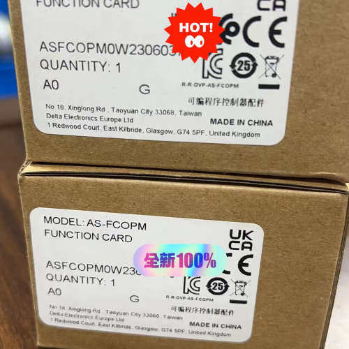 台达AS228plc远程模块 AS-FCOPM终端电阻继电器