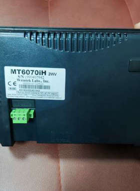 MT6070iH 2WV触摸屏，功能正常，外观没有变形破损