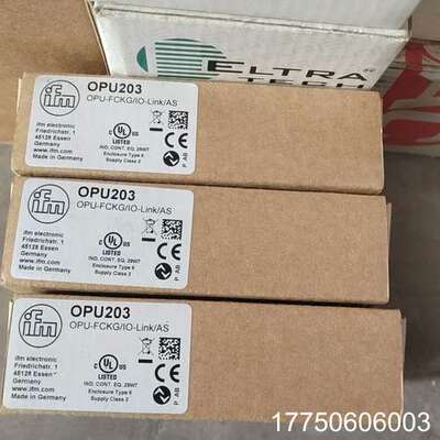 易福门IFM槽型光电OPU203 0PU203 3个