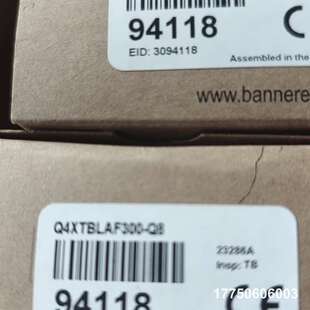 邦纳光电Q4XTBLAF300-Q8，议价