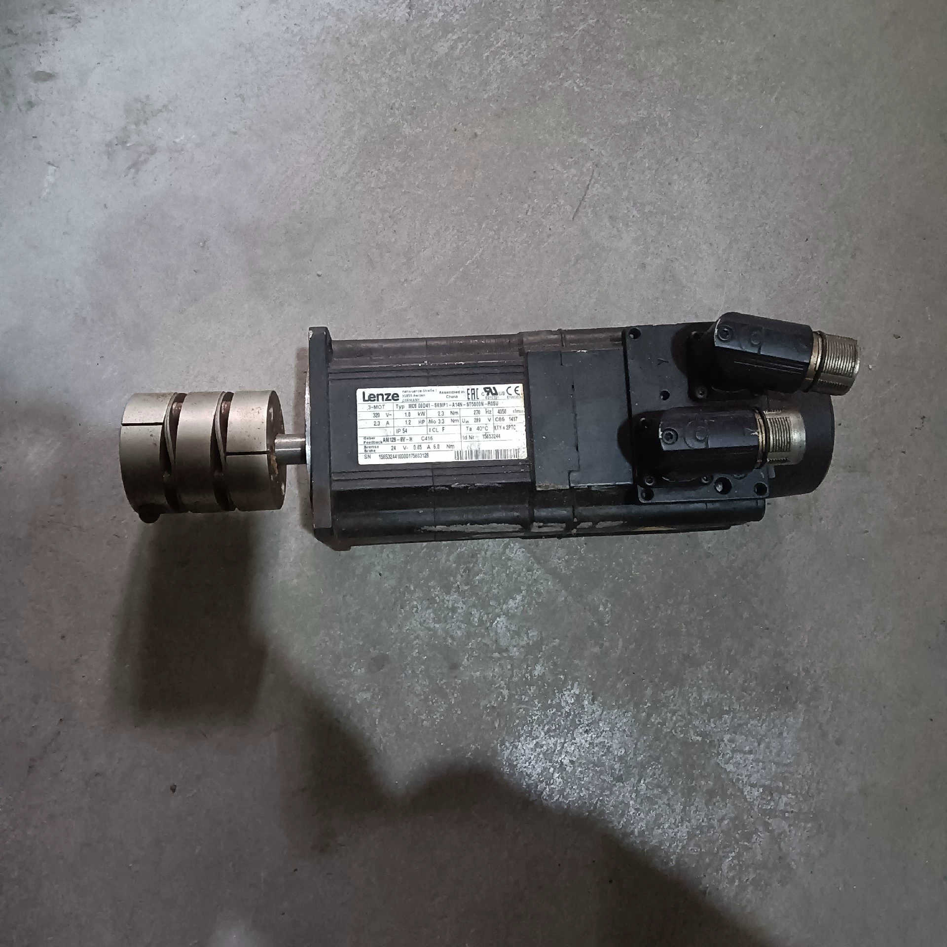 伦茨伺服电机 1KW MCS09D41-SKMP1-A14N
