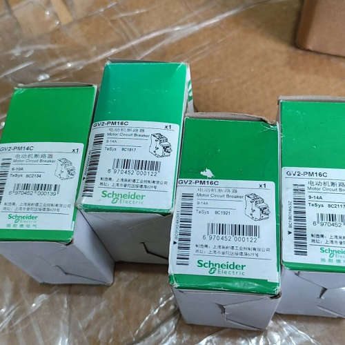 电动机断路器GV2-PM16C3只,PM14C