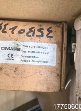 DMASS背式压力表处理