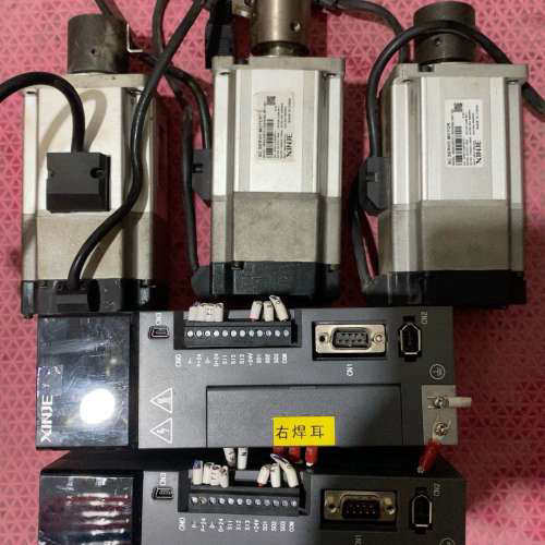 信捷伺服有刹车，型号MS5S-80STE-CS02430BZ