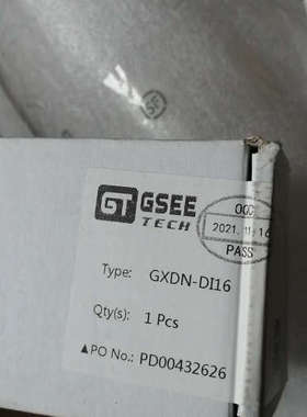 GTGSEE吉诺总线连模块GXDN-DI16