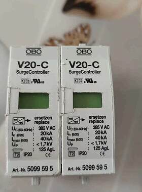 OBO浪涌保护器V20-C V电源防雷器避雷器385V
