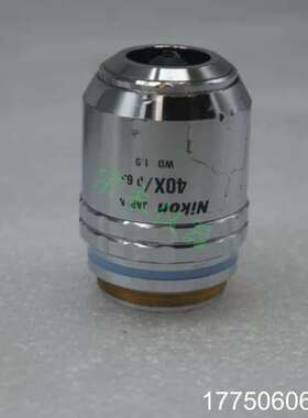 NIKON CF Plan 40X/0.65  BD尼康金相显微镜物镜 明暗场物镜 M27