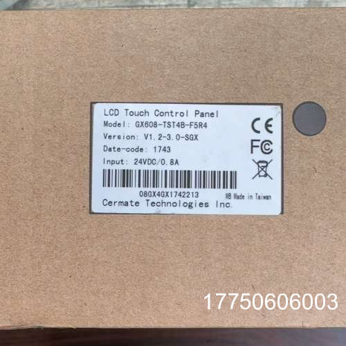 台湾屏通人机界面GX608-TST4B-F5R4，未使用