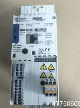 E84AVSCE3714SB0 LENZE 变频器0.37k
