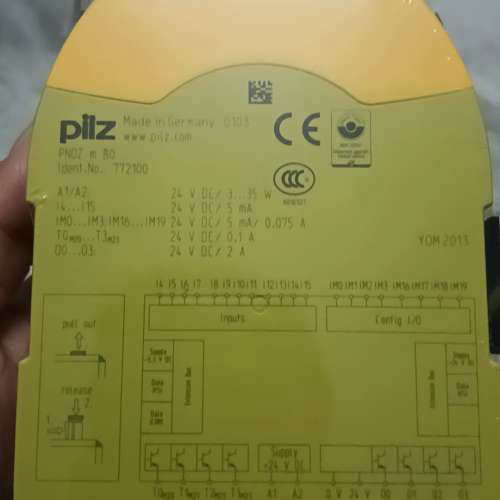 PLIZ  PNOZ mBo 772100安全继电器   欢