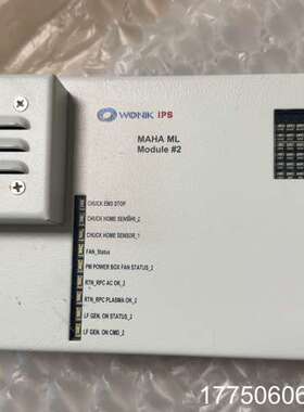 WONIK IPS MAHA ML Module#2 控制器