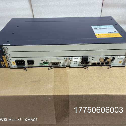 中兴C320小型OLT机框设备，带PRAM交流电源板，SMX