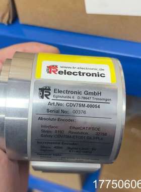 德国TR帝尔编码器CDV75M-00054
