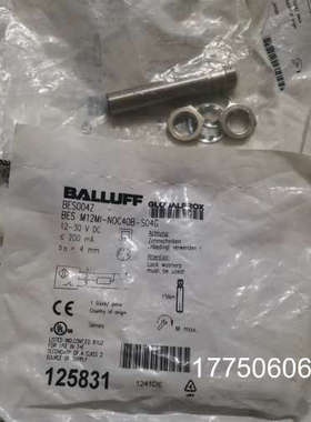 BALLUFF巴鲁夫 BES004Z BES M12MI-N