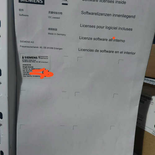 数控授权6FC5800-0AP54-0YB0，