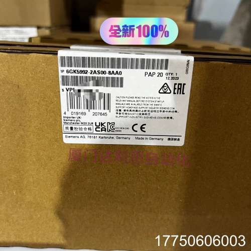 6GK5992-2AS00-8AA0 媒介模块#SIE