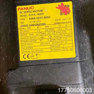 A06B B605发那科电机 0235