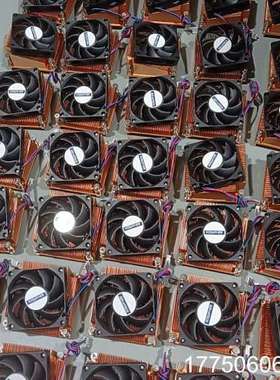 AdvanTech铜散热器，黑色风扇，适用于研华PCA-