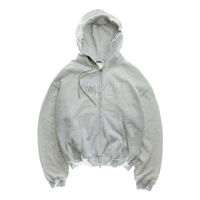 uvu hooded sweatshirt outline zipped hoodie Running sports fitness Casual men's and women's cycling fleece thumbnail 5