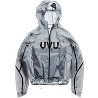 uvu Soft shell running jacket with hood for Men and women Functional outdoor breathable Casual running rain jacket thumbnail 5