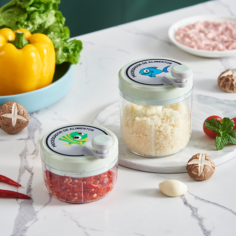 小型打蒜捣蒜器手动料理器