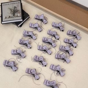 不开玩笑！月光少女韩系香蕉夹高级感轻奢后脑勺竖夹甜美2025新款