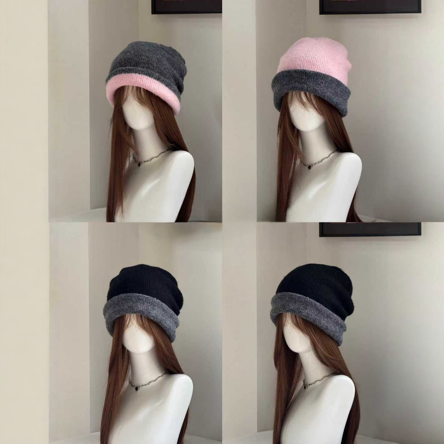 冬天一定要戴的帽子！大头围保暖毛线帽秋冬韩系冷帽简约2025新款